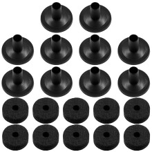 Cymbal Felt Drum Accessories 20-Piece Set With Felt Sleeves And Washers Replacement Parts For Cymbals
