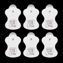 12pcs/6Pairs Replacement Pads for Omron Elepuls Massager - Long Life Electrode Pads