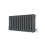 AICA (300x605mm 3 Column) Traditional Cast Iron Radiator Anthracite 4