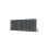 AICA (300x830mm 3 Column) Traditional Cast Iron Radiator Anthracite 4