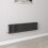 AICA (300x1190mm 3 Column) Traditional Cast Iron Radiator Anthracite 1