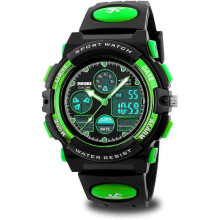 Kids Digital Sport Watch, Boys Girls Waterproof Sports Outdoor Watches Children Casual Electronic Analog Quartz Wrist