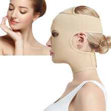 Vollgesicht-Gesichtslift-Gurt V-Linie Wangen-Schönheitsgürtel Kinn-Slimming-Band Gesichts-Massageformung Wiederverwendbarer atmungsaktiver