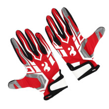 Ein Paar Fußballhandschuhe Rutschfeste Baseballschlägerhandschuhe Tragbare Verbesserte Leistung Fußballhandschuhe für Outdoor-Aktivitäten R