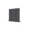 AICA (600x605mm 3 Column) Traditional Cast Iron Radiator Anthracite 4