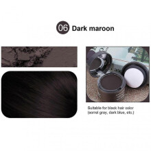 (Dark Maroon)Hairline Shadow Powder, Magic Root Cover Up for Thinning Hair, Waterproof Hair Concealer Powder for Women & Men NEW