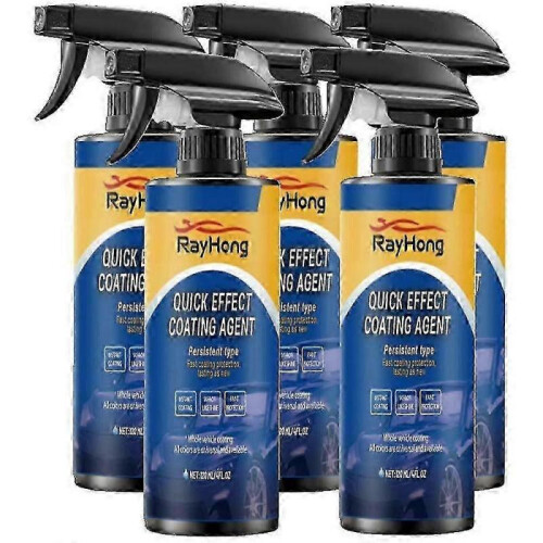 (5pcs) Quick Effect Coating Agent,Advanced Ceramic Spray Coating,Multi-Functional Agent