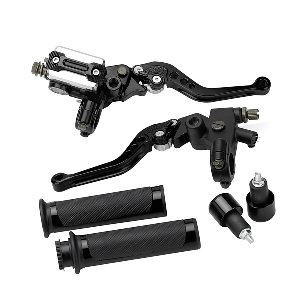 7/8'' 22Mm Handlebar Brake & Clutch Lever Set For Motorbikes & Atvs 9401337889817