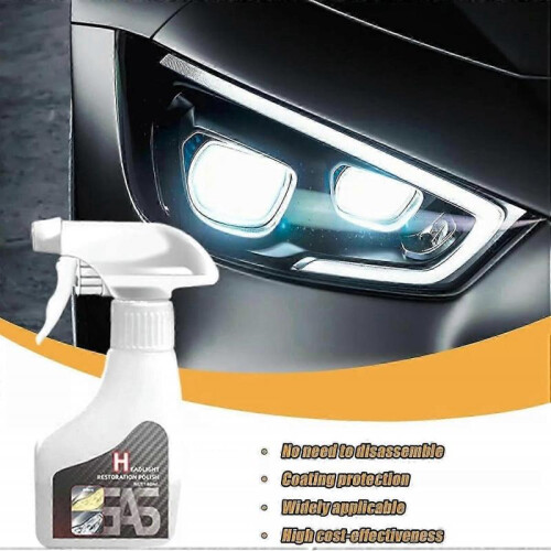 Flairaura Headlight Cleaner, Peachloft Headlight Restoration Spray 1