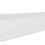 4PCS Plastic Downspout Splash Blocks 41.4x5.1cm White 8