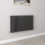 AICA (600x1010mm 3 Column) Traditional Cast Iron Radiator Anthracite 1