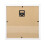 Shadow Box Ticket Frame Storage Box 20x20cm Map Pattern White 10