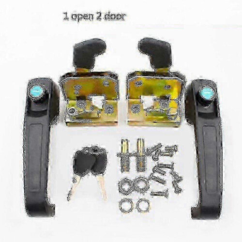 Heavy Equipment Metal Lock Door Handle Universal Forklift Tractor