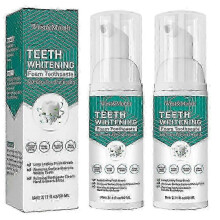 (2pcs)1/2/3Pcs Teeth Whitening Mousse Dental Care Essence Remove Plaque Tooth Stain Gingival Repair Caries Prevention Oral Cleaning 60ml