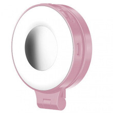 (Pink)Magnetic Selfie Light Professional Handheld Photography Fill Light for Mobile Photography