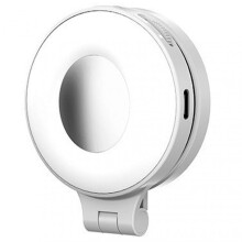 (White)Magnetic Selfie Light Professional Handheld Photography Fill Light for Mobile Photography