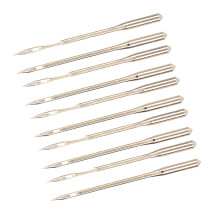 10 Stück GK35 GK68 7 cm x 4 mm Stahlnadeln, Silber