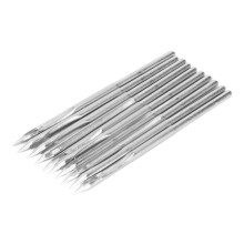 Stahl Sticknadeln 10 Stück gratfreie Nähmaschinennadeln für GK9 5 cm 230