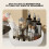 360 White Plastic Rotating Storage Rack for Kitchen, 404g 3