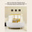360 White Plastic Rotating Storage Rack for Kitchen, 404g 7