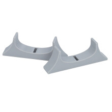 Gray Cooling Bracket for Wii U - 3D Printed Stability Compact Design
