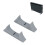 Gray Cooling Bracket for Wii U - 3D Printed Stability Compact Design 16
