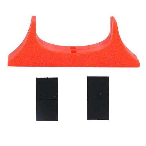 Vertical Console Stand for Wii U, Red, Stable, 79x15x27mm 2