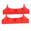 Vertical Console Stand for Wii U, Red, Stable, 79x15x27mm 13