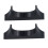 Secure & Stable Black Console Stand for Wii U with Ventilation 16