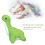 Grünes Dinosaurier-Plüschtier - Weicher Plüsch-Dino 3