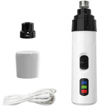 Pet Nail Grinder, Cat Dog Nail Trimmers Super Quiet , for Small Large Cats Dogs Breed Nails