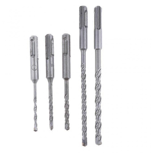5pcs  Spiral Drill Bit Round Shank (4/5/6/8/mm), Electric Drill Bit For 1