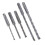 5pcs  Spiral Drill Bit Round Shank (4/5/6/8/mm), Electric Drill Bit For 5