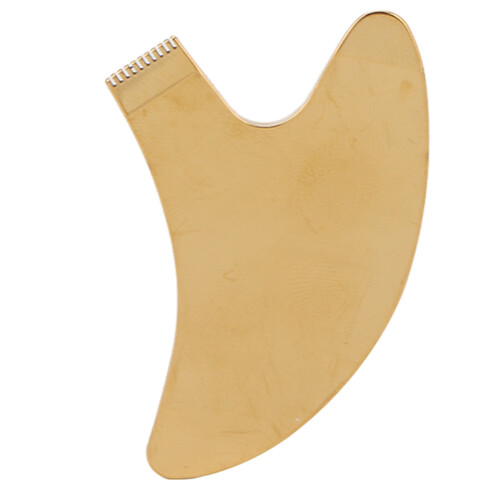V Shape Comb Lash Lift Brush - Eyebrow & Eyelash Perming Tool, Gold 2