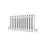AICA (300x605mm 2 Column) Traditional Cast Iron Radiator White 4