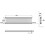 AICA (300x1190mm 2 Column) Traditional Cast Iron Radiator White 3