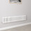 AICA (300x1460mm 2 Column) Traditional Cast Iron Radiator White 1