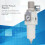 Luftfilterregler G1/4in Halter 0.1-0.85MPa 7