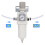 Luftfilterregler G1/4in Halter 0.1-0.85MPa 5
