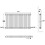 AICA (600x1010mm 2 Column) Traditional Cast Iron Radiator White 3