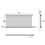 AICA (600x1190mm 2 Column) Traditional Cast Iron Radiator White 3