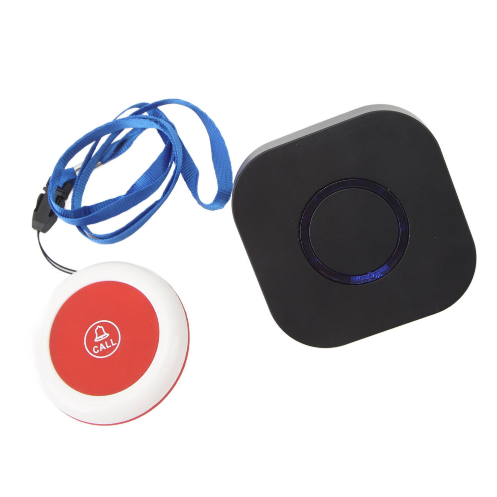 Waterproof Wireless Emergency Call Bell with Adjustable Volume for Elderly Seniors