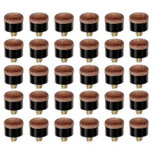 30 Pieces Pool Cue Spiral Tips 12Mm for Pool Cue And Snooker Cue Tips