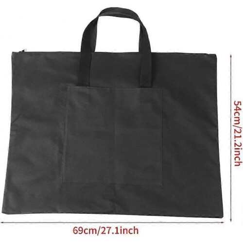 Drawing Carry Bag, Waterproof A2 Blackboard Bag Multifunctional Canvas Case Adjustable Shoulder Strap HG 1