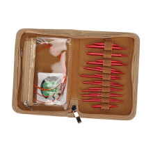 Rundstricknadeln-Set aus Aluminium 3,0–6,0 mm
