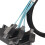 Mini SAS SFF 8087 to 4 SATA Adapter Cable 0.5m 12Gbps 12