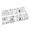 4pcs Silicone Embossing Folder Set for Scrapbooking and DIY Crafts 14