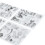 4pcs Silicone Embossing Folder Set for Scrapbooking and DIY Crafts 8
