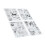 4pcs Silicone Embossing Folder Set for Scrapbooking and DIY Crafts 9