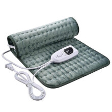 Heating Pad with Auto Shutoff - Electric Heating Pad with 6 Temperature Levels - Safe Heating Pad for Back, Neck, Shoulders, Knees